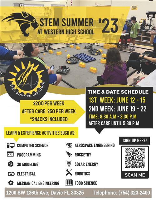 STEM Summer banner
